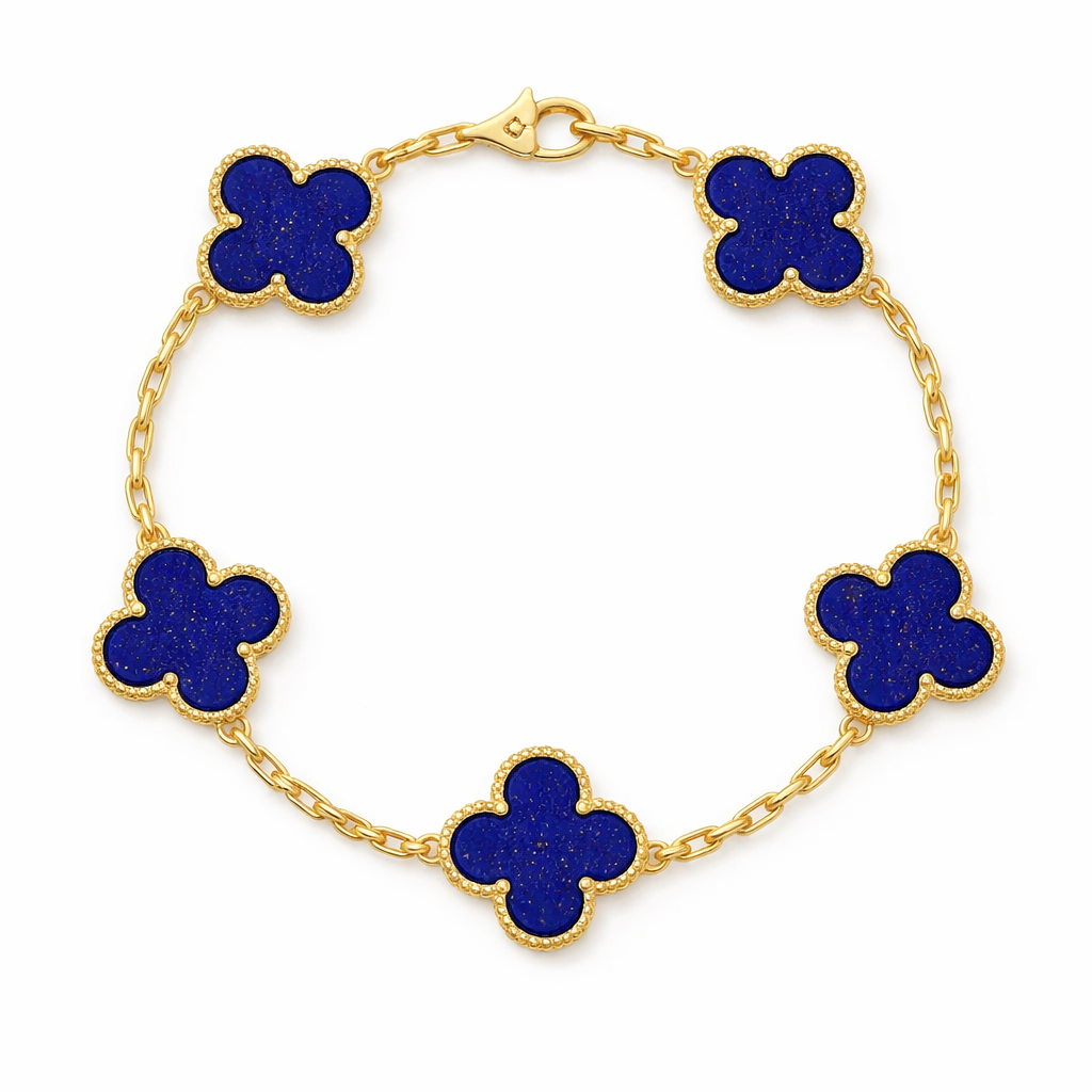 Quadrifoglio Oro e Blu