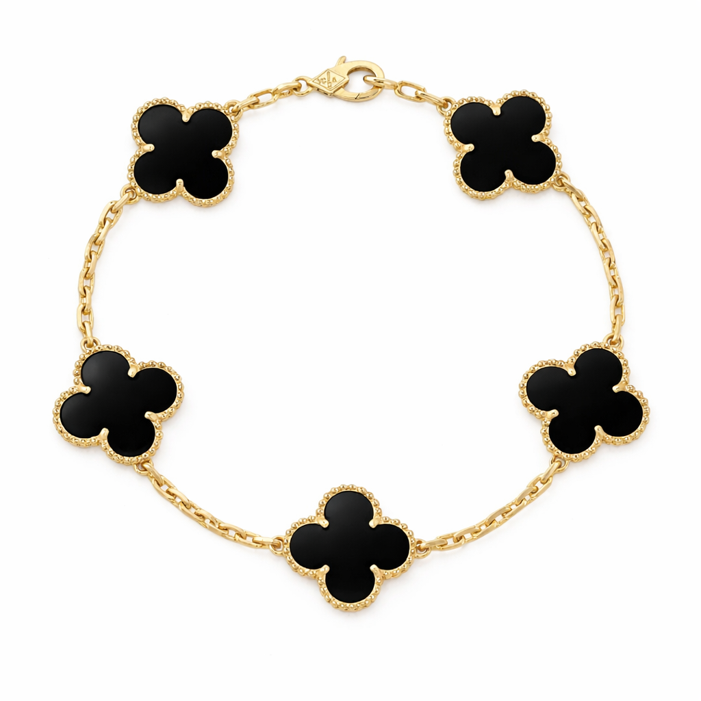 Quadrifoglio Oro e Nero